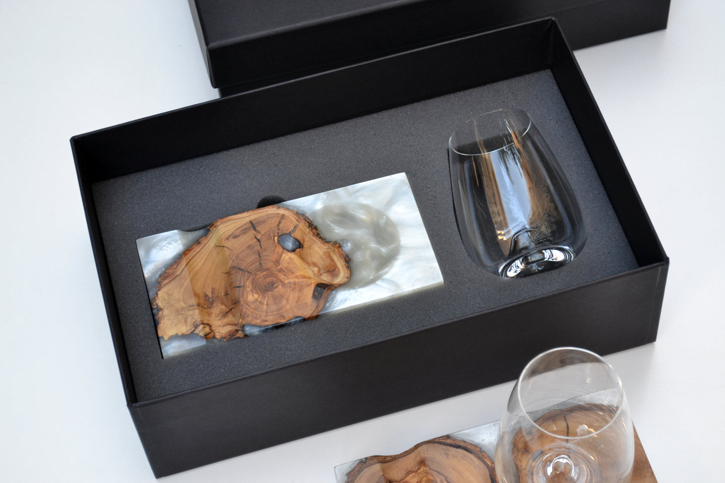 Glass + Cigar Holder