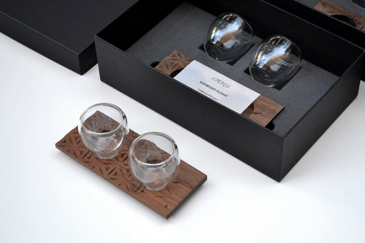 Engraved Espresso Flight (2 Cups)