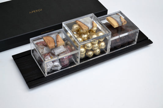 Triple Sweet Box Tray