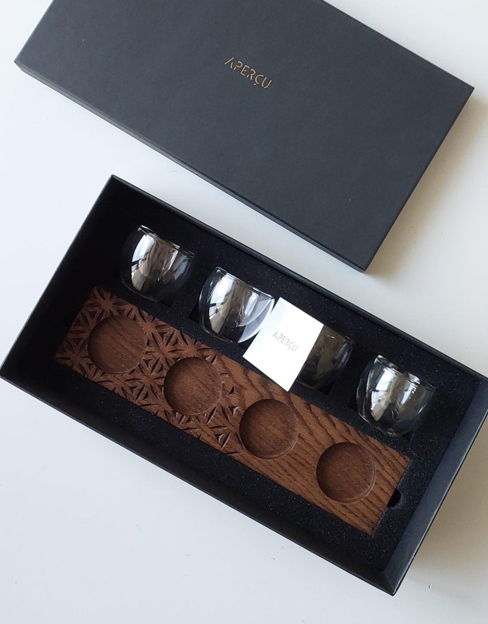 Engraved Espresso Flight – Aperçu
