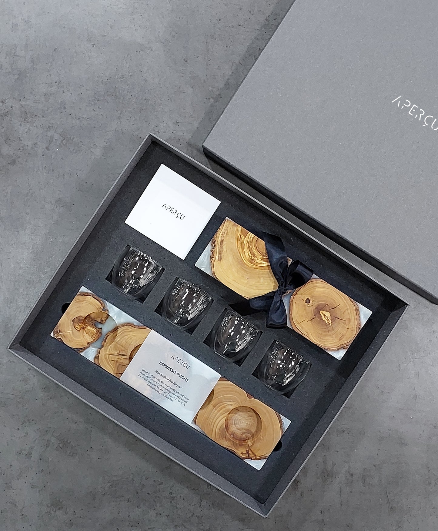 Espresso Flight & Sweet Box Gift Set